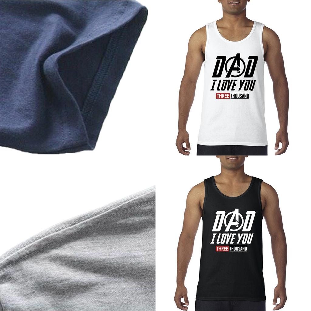 Klassisches Papa Ich Liebe Dich 3000 Vatertag Tony Stark Avengers Ärmelloses T-Shirt