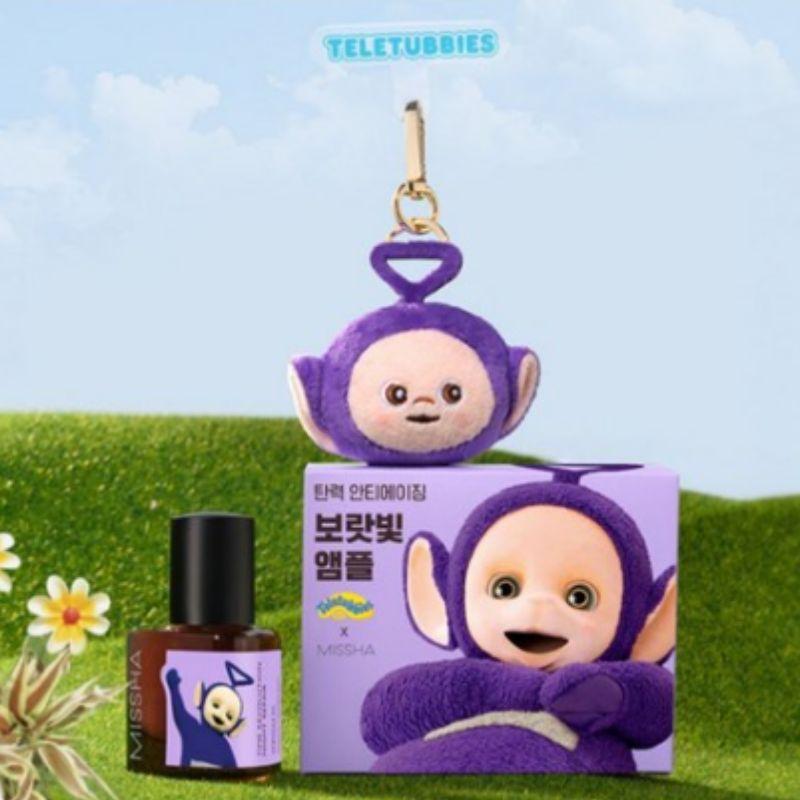 MISSHA Teletubbies Edition Time Revolution Night Repair 5X Ampoule Special Set 30ml – Intensive Overnight Firming & Hydrating Care