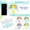 [OTAKUMARKET] Yukata Hair Accessory, Tsumami Zaiku Butterfly Bow with Hanging Ornaments and Bell, Pastel Colors, Choose from 4 Colors (Purple)