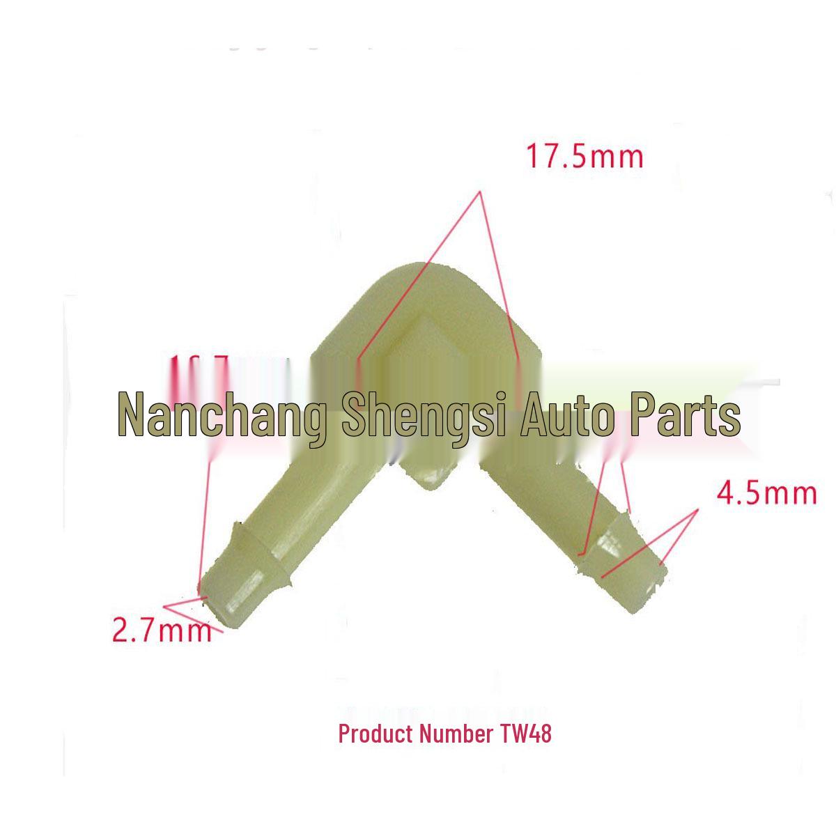 

Универсальный изогнутый зажим-коннектор Ford Chrysler для соединения водяного шланга 10000 Units