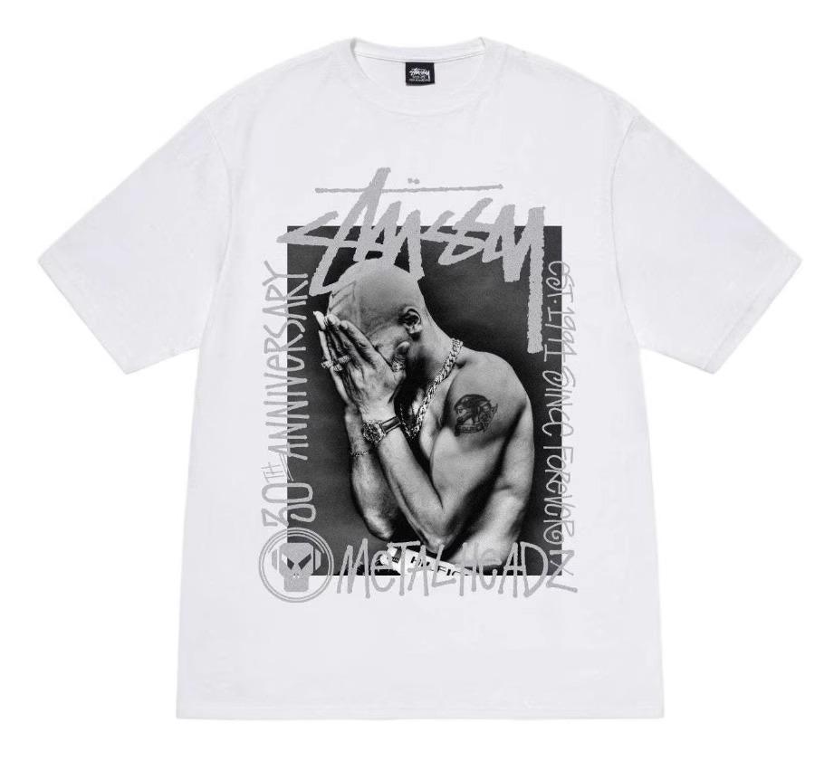 230g ciężki modny klasyczny podstawowy T-shirt z rękawem 24 letnia nowość wysokiej jakości ciężki luźny krótki rękaw z nadrukiem dla mężczyzn i kobiet