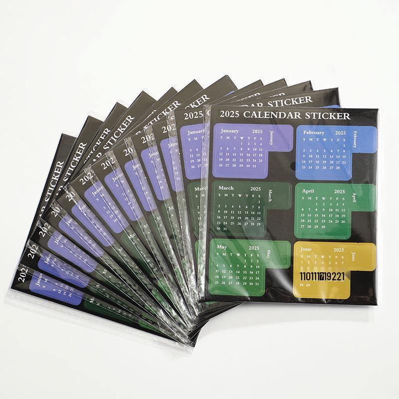 2026 Többszínű Tervező: Öntapadós jegyzettömbök és kreatív öntapadós index matricák