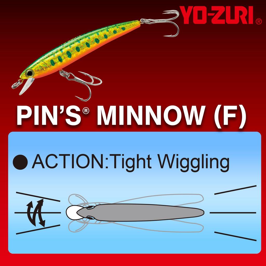 YO-ZURI Minnow Pins Minnow (F) Minnow 90mm BL F1163-BL BL: