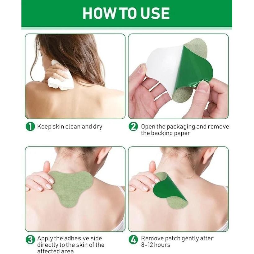 Natural Heat Therapy Patch for Neck, Shoulder & Cervical Pain (10 PCS SET)