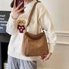 New Casual Korean Version of Summer Single-shoulder Crossbody Bag Retro Large Capacity Commuting Texture Tote Bag Women's Bag Trendy