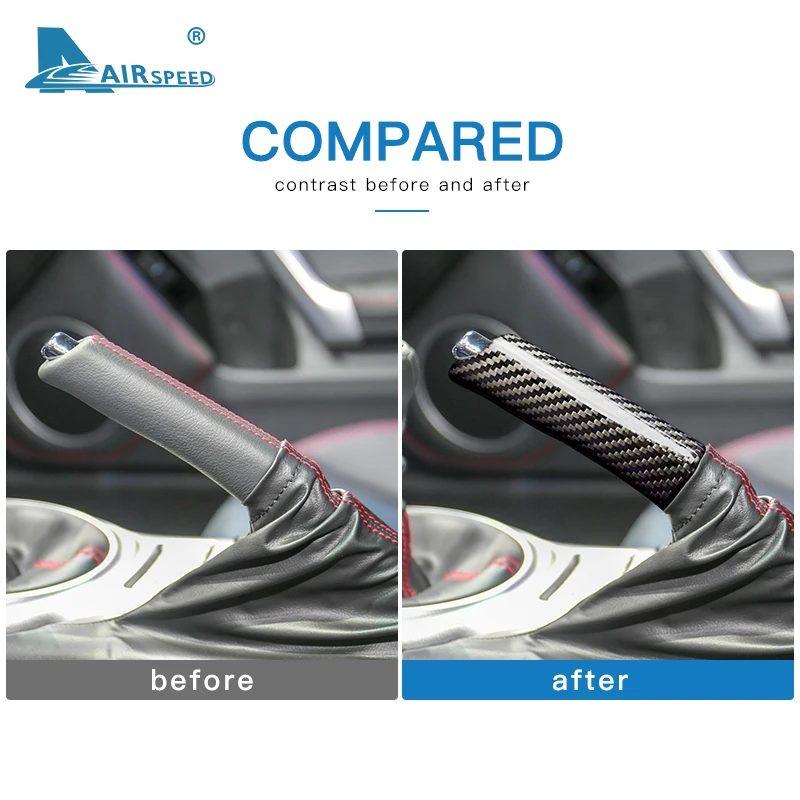 Replace Handbrake for Subaru BRZ Toyota 86 2016-2021 Dry Carbon Fiber Car Grip Car Hand Brake Cover Handle Interior Trim