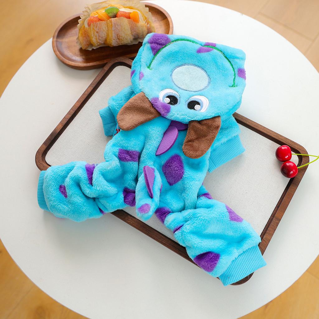 Pet clothes autumn and winter small puppy happy dog cat warm bubble shooter transformation costume