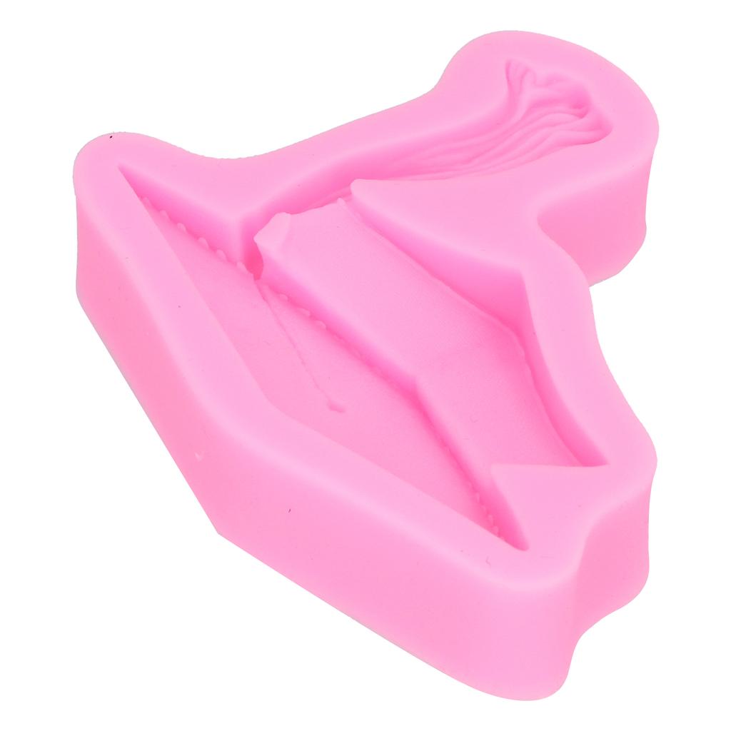 Graduation Hat Shaped Silicone Mold Baking Mold for Fondant Chocolate Cake DecorationPink