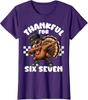Meme Teachers Students Design Six Seven Funny Ladies' Crewneck T-Shirt