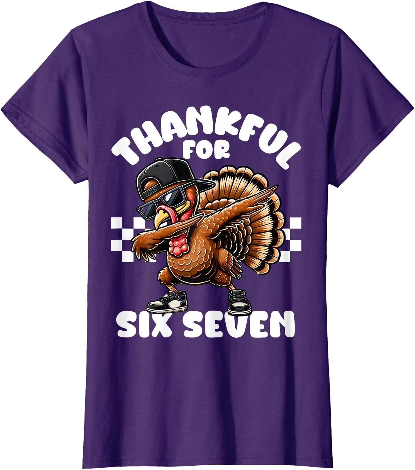 Meme Teachers Students Design Six Seven Funny Ladies  Crewneck T-Shirt 4XL