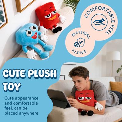 Poupée en peluche, jouet cadeau, dessin animé, poupée de chiffon pour enfants, oreiller cadeau pour enfants