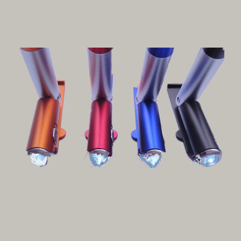 Lápiz Capacitivo 4 En 1 ASHATA - Para Pantallas Táctiles, Con Soporte Para Móvil Y Linterna, Plegable Y Portátil