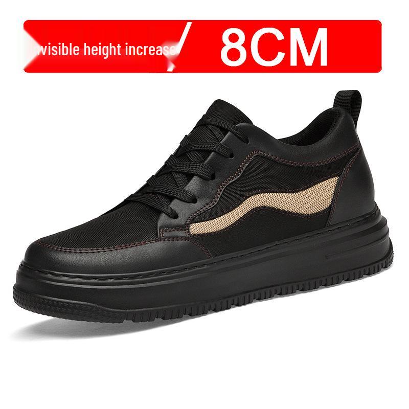 Men s Breathable 8cm Invisible Height Increasing Mesh Sports & Casual Shoes 45