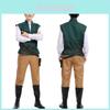 Bezauberndes Langhaariger Prinz Cosplay Kostüm für Halloween-Partys und Events