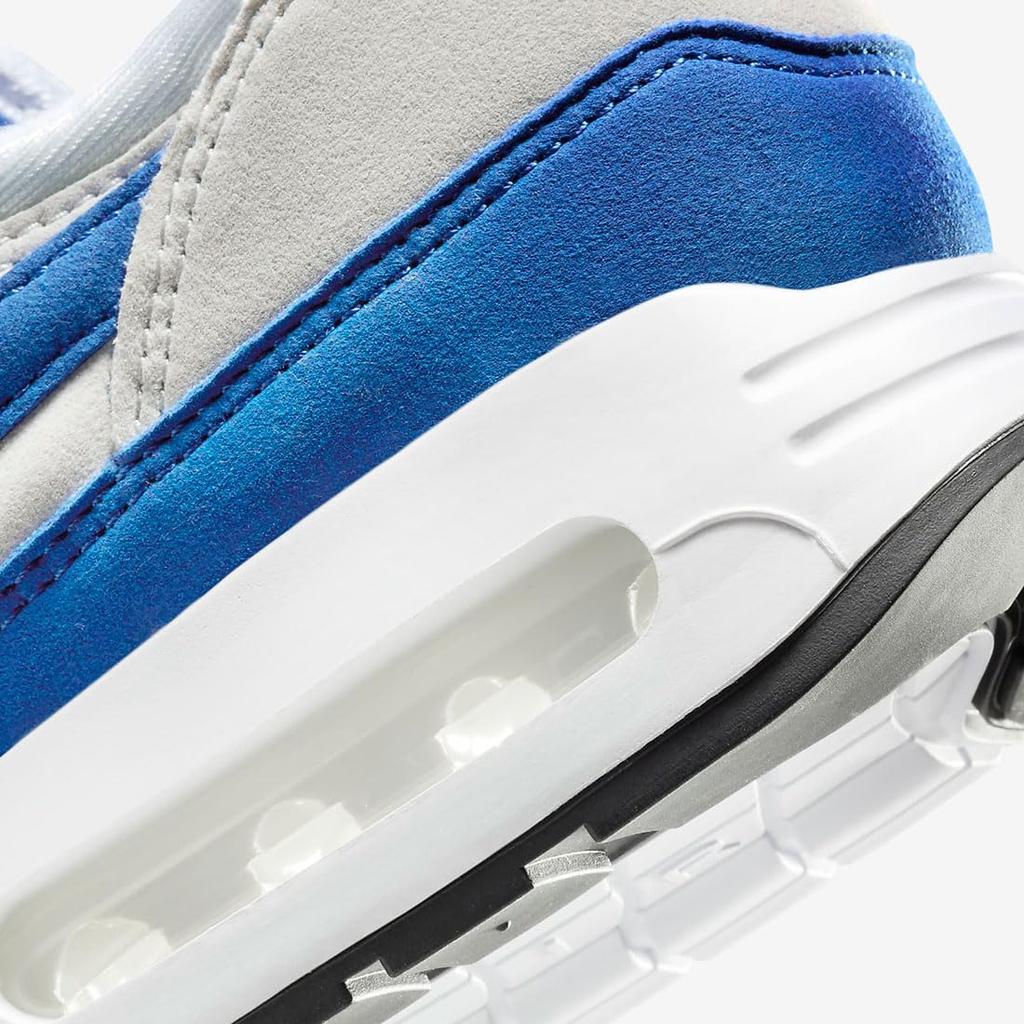 Nike Air Max 1 Premium AIR MAX 1 PRM Neutral Blue Japan Size '86 '86 White/Light Gray/Black/Royal DO9844-101 23.5cm
