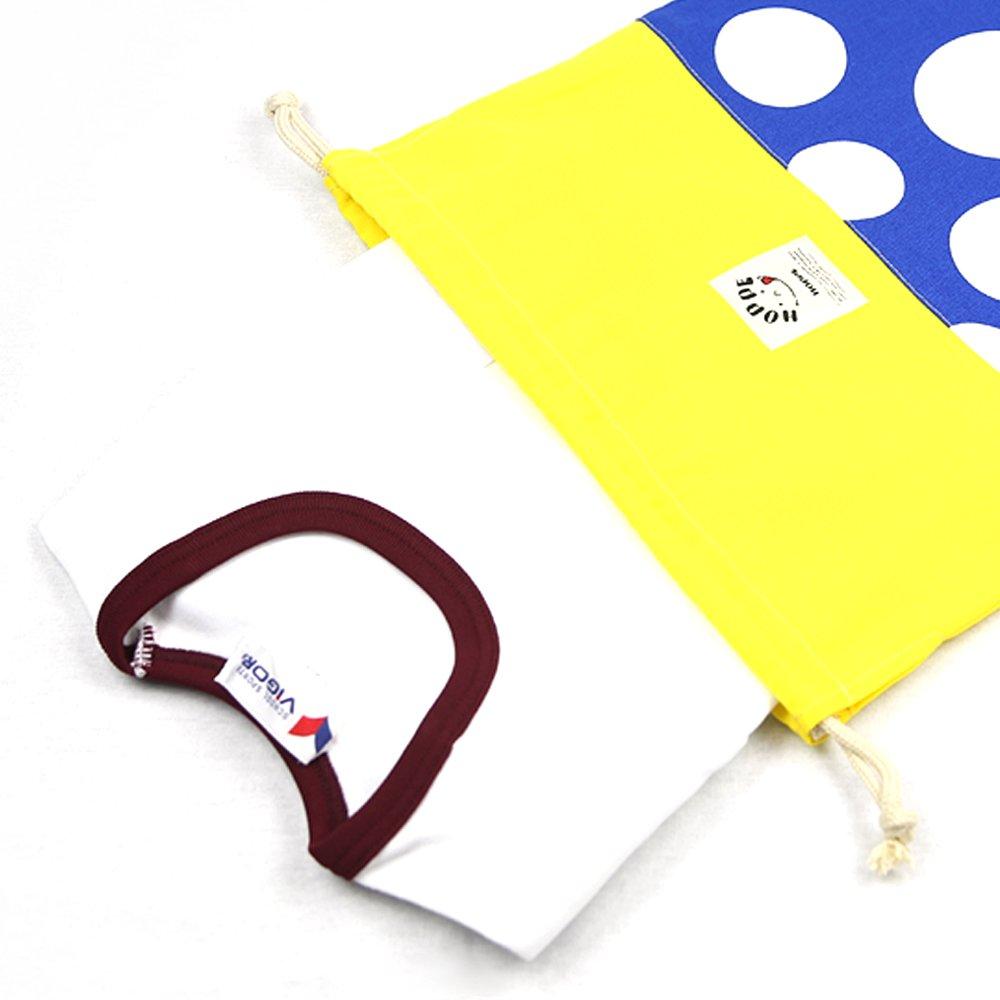 HOPPE Navy Dot Schule Kordelzug und Schuh Perfekt für Vorschule und 5-teiliges Set Tasche, Tasche, Tasche. Kindergarten.