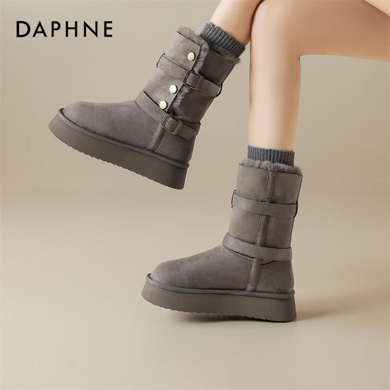 Daphne Women s Winter Mid-Calf Snow Boots 39