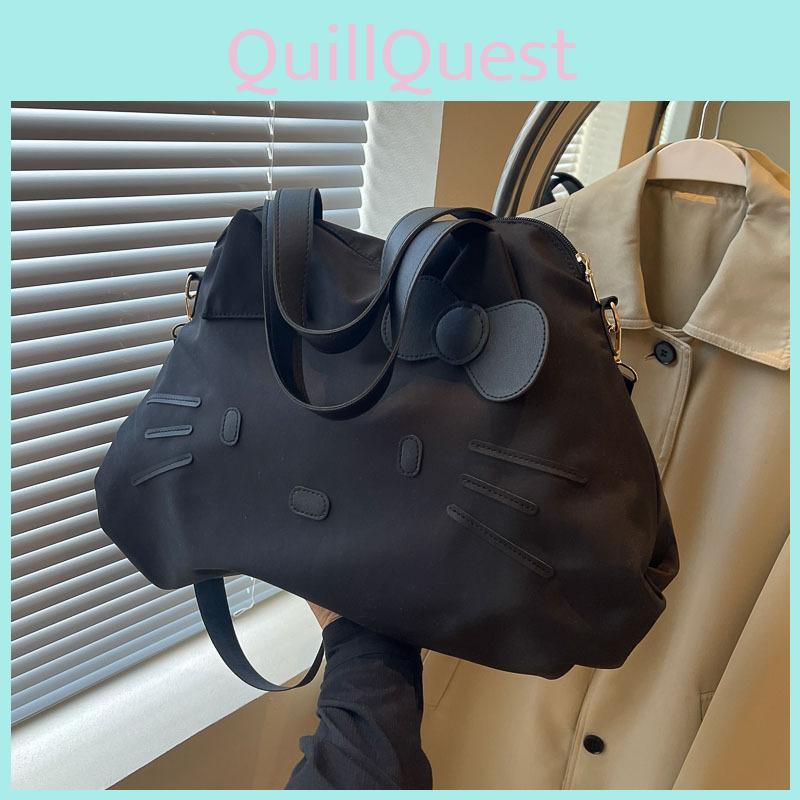 Tote Large Capacity Bag For Business Oxford Material Zipper Pocket