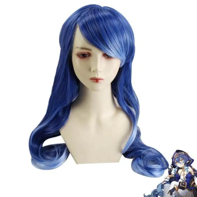 Cosplay kostým Layla Sumeru Layla Full Set Pokrývka hlavy Šaty Punčochy Paruka Anime Cosplay Šaty Layla pro komiks