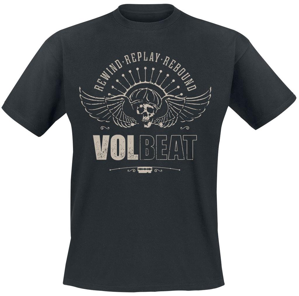 Hot Volbeat Graphic Cotton Band Shirt Unisex Summer Short Sleeve Fashion Brand Tee Luxury Casual Vintage