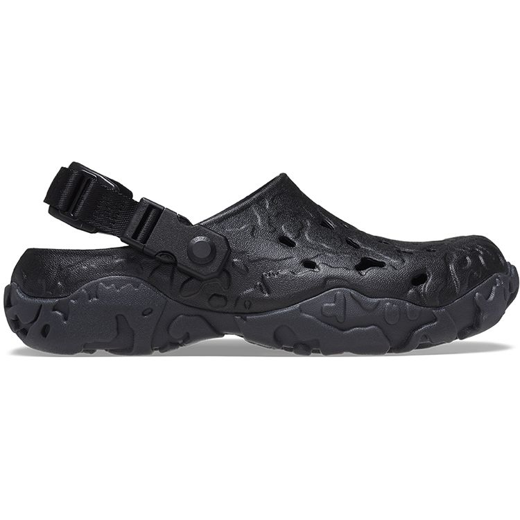 Crocs Unisex All-Terrain Black EVA Lightweight Non Slip Breathable Sports Sandals 208391-060