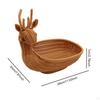 , Serviertablett, Gastgeschenke, Lebensmittelhalter, Handgefertigter Aufbewahrungskorb für Arbeitsplatte, Esszimmer