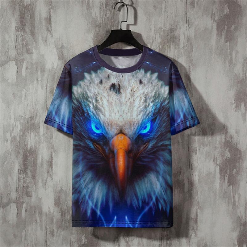 Fashion Men's T-shirt  3d Line Printed Men'S Clothing Street Designer Short Sleeved Oversized Top Tees Daily Casual Sportswear