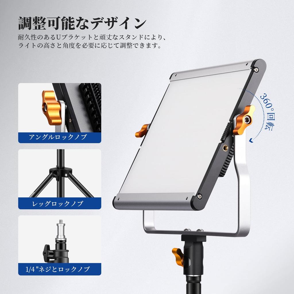 NEEWER 480 LED Video Photography Panel 28W High Dual Dimmable Light, Light, Light, Brightness, Color,