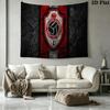 Royal Antwerp Wall Tapestry Aesthetic Wall Hanging Printed Fabric Blanket Decorative Tapestries for Bedroom Living Room Home Decor