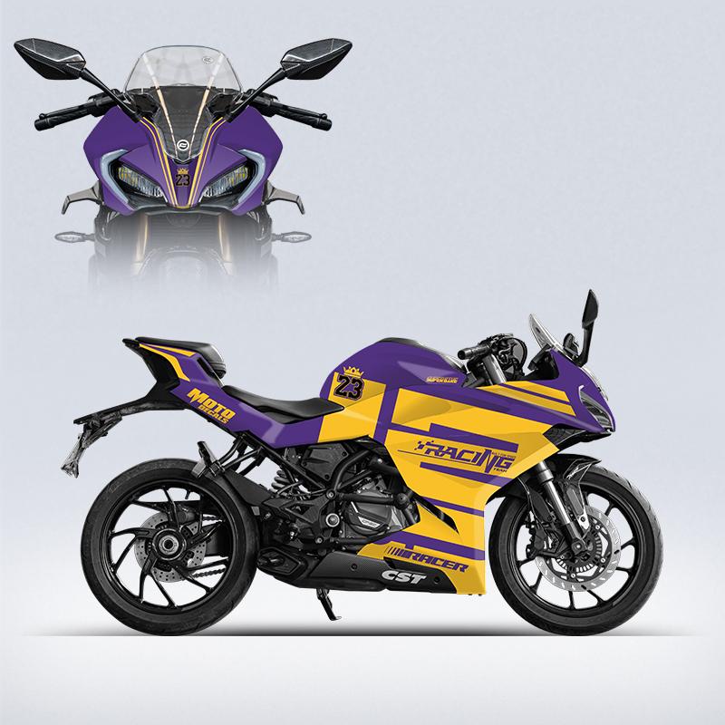 For Protection and Decoration of Motorcycle Accessories with CFMOTO 250SR 300SR Sticker Kit Fairing Stickers In Variou