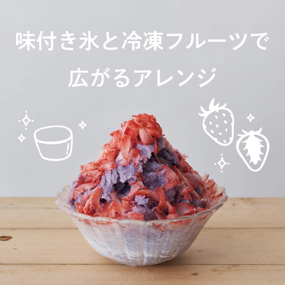 Doshisha Electric Fluffy Snow Shaved Ice Maker with 3 Ice Green [2021 Model] Cubes,