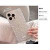 Gentle pink rose case suitable for Apple 17 Pro Max, 15 fresh spring style, iPhone 14 glitter, 11 transparent