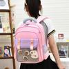 Schoolbag for Primary School Students Grade 1-3 Burden Reduction Spine Protection Backpack Cartoon Backpack for Boys and Girls