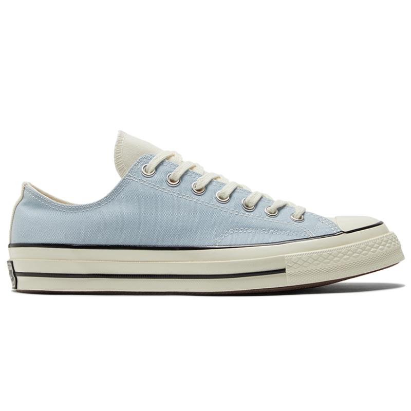 Converse Chuck Taylor All Star 1970s Mandarin Duck Color Blocking Classic Versatile Low-Top Canvas Shoes Unisex Light Blue Beige