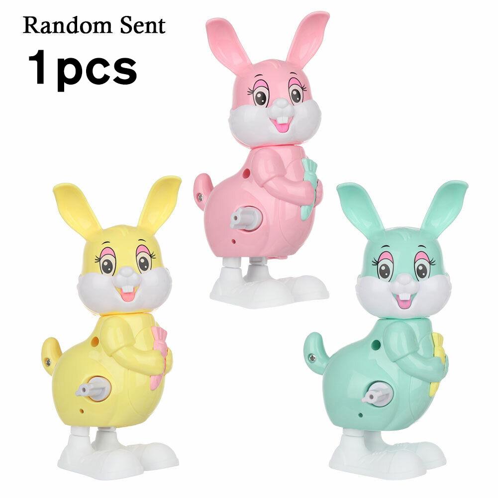 

Wind-Up Wiggly for Cat Toy, Interactive Plastic Rabbit Cat Toys, Random Color, Fun Playtime for Cats Best Easter Gift