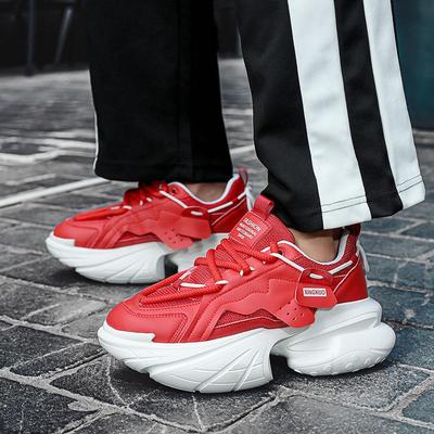 Imported Trendy Men's Breathable, Height-Boosting Fashion Shoes with Thick Soles