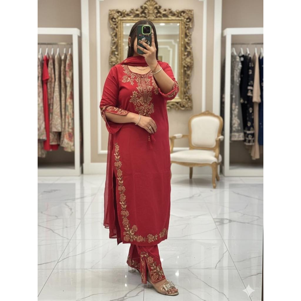 Schöner pakistanischer Designer Palazzo Anzug Indische Partykleidung Ethnische Salwar Kameez