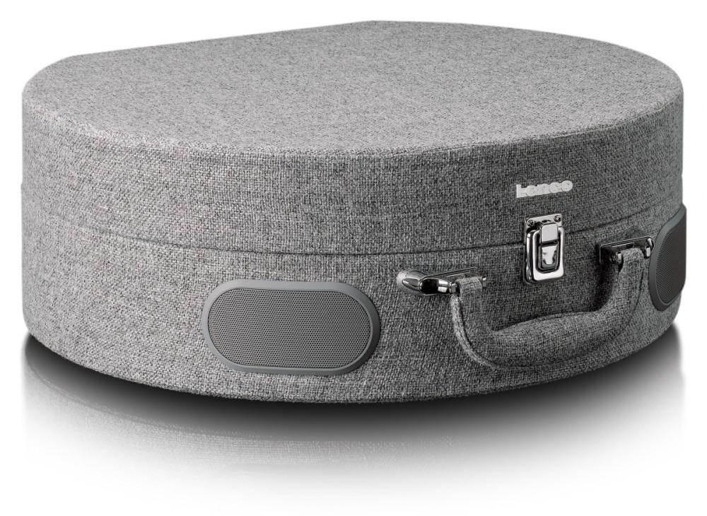 LENCO LS-66GY - Turntable with Speakers and AT-3600 Cartridge, Lenco