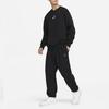Nike Sportswear Circa Elastic Waist Joggers With Solid Color Logo Print Men Bottoms Black FB2814-010