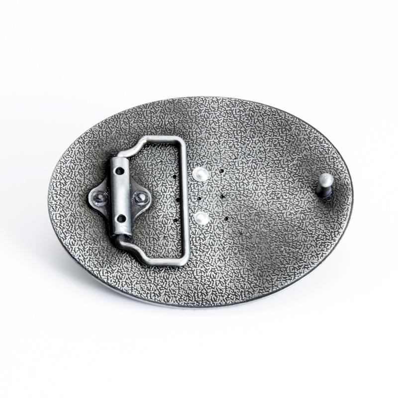 Zinc Alloy Double Gun Deer Design Hunting Belt Buckle