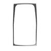 For Renault Clio 2002 - 2005 Models  Carbon Suitable Fiber Car Central Panel Frame Interior AccessoriesTrim Sticker