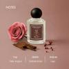 Rose Oud Woda Perfumowana 100ml | Unisex Długotrwały Czysty Kwiatowo-Drzewny EDP | Luksusowe Perfumy z Różą, Oudem i Różowym Pieprzem