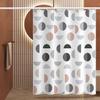 1Pcs Waterproof Shower Curtain Abstract Painting Polyester Bathroom Shower Curtain Shower Room Partition Curtain