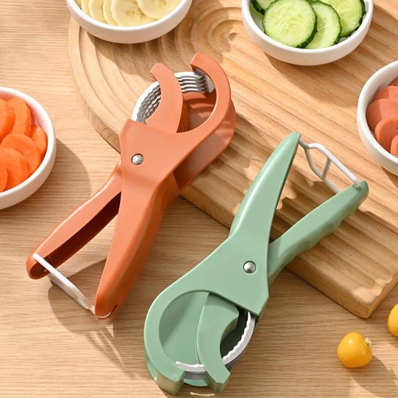 Kitchen Tools Stainless Steel Vegetable and Fruit Slicer Multi Functional Salad Slicer Kitchen Accessories