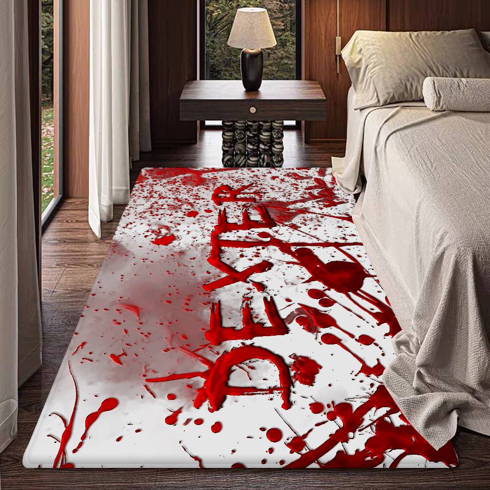 

D-Dexter Bathroom Mat Anti-slip Absorb Water Long Strip Cushion Bedroon Mat Welcome Doormat 50x80cm