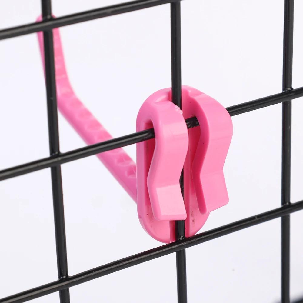 Metal Mesh Panel Hangers Clothes Wall Hanging Hooks Supermarket Display Hooking Racking Accessory Slat Household Organizers Hook