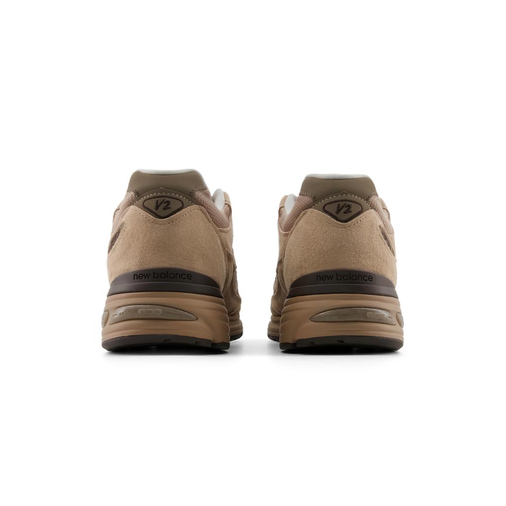 New Balance NB 991 V2 Casual Shoes Unisex Low Top Umber/Black U991WL2