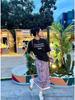 Women's Retro 1996 AC Dip-Dyed Digital Print Loose Sun Protection T-Shirt