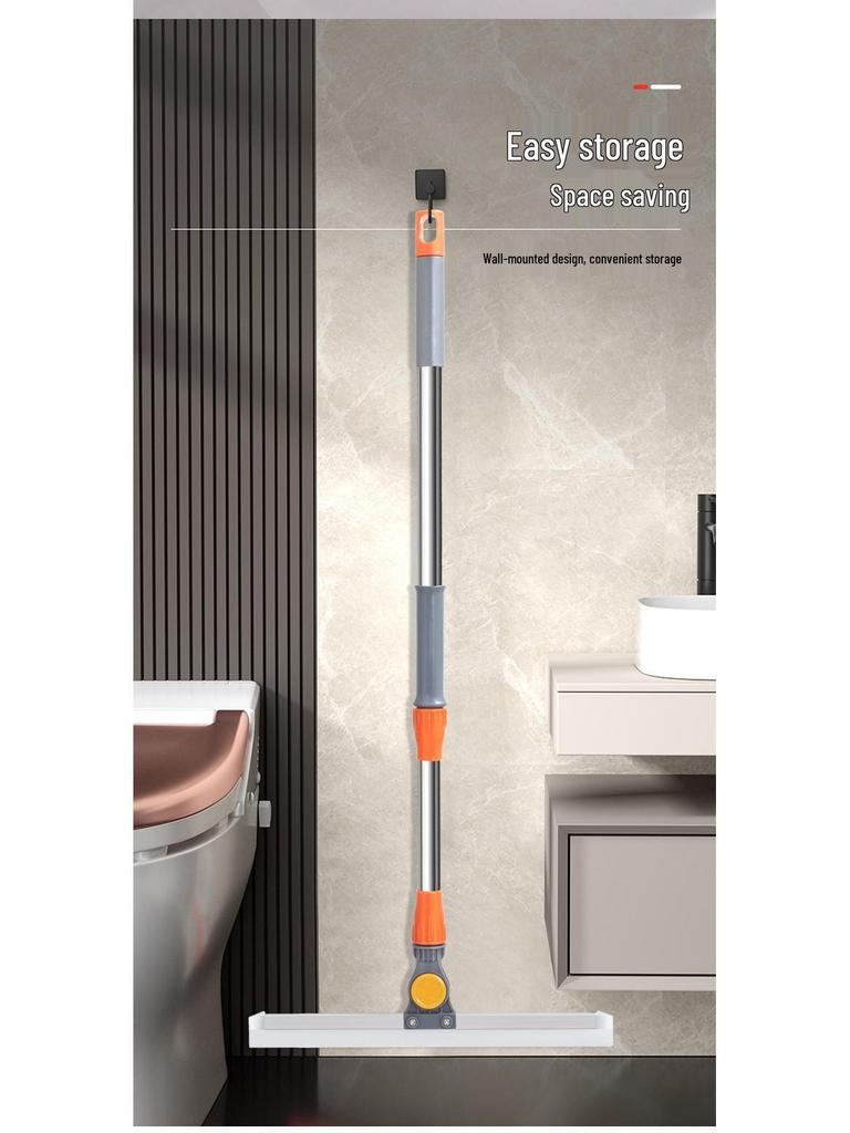 Xingnuo 180° Rotating Stainless Steel Telescopic Floor Squeegee