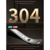 304 Stainless Steel Spoon Thickened Spoon for Soup Serving For Home Kitchen Long Handle Soup Scoop Soup Ladle Sheng Tang Sheng Porridge Spoon Ladel